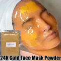 24K Gold Collagen Active Face Mask Powder Whitening Brightening Anti-aging Wrinkle Spa Deep Moisturizing Treatment Face Mask 20g