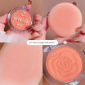 1pc Face Blusher Matte Natural Cheek Tint Brighten Face Waterproof Face Contouring Cosmetics Blush Powder Soft Female Makeup