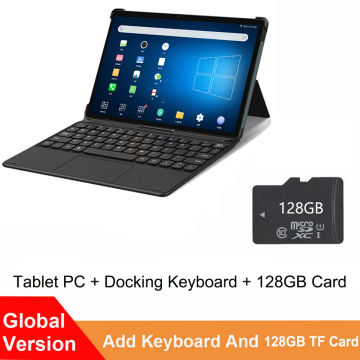 Nenmone Pad5 10.1“ 2 in 1 Tablet With Keyboard 1920x1200 Android 10 Tablet 4G Network Tablets PC Heilo P60 Octa Core Laptop 13MP