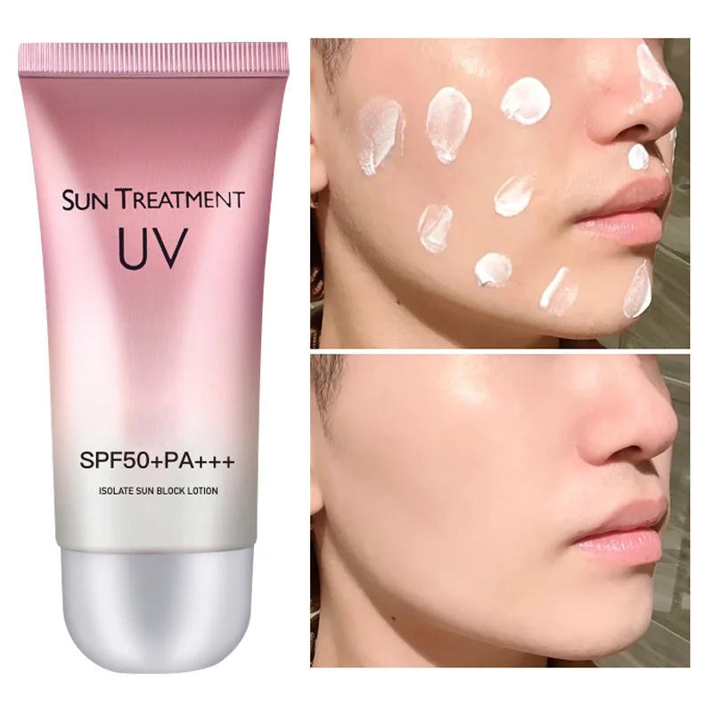 Description Picture 5 of itemSPF50+ Whitening Sunscreen Waterproof Facial Body Sun Cream Anti Sun Protect Skin Black Double Skin Care 60ml Cream
