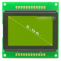 SMR1004-A Yellow green screen 1004A character dot matrix LCD module Yellow green background black words 5V parallel port 10 * 4