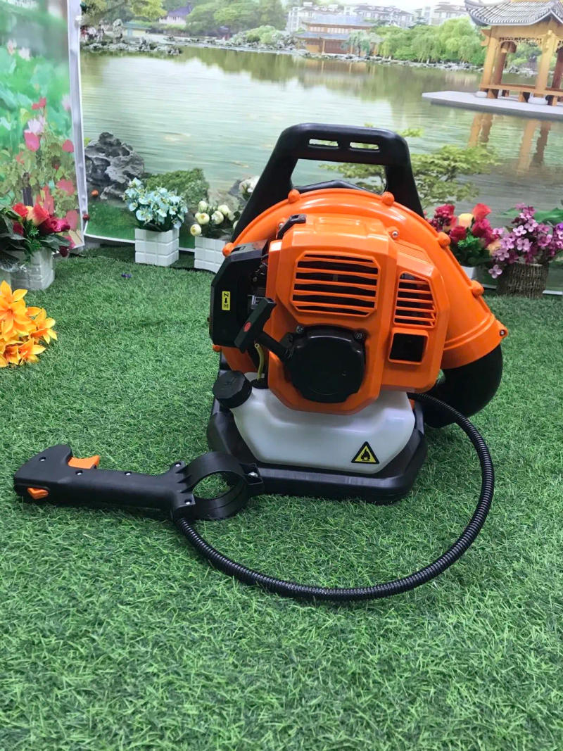 Description Picture 3 of item42.7cc Backpack Leaf Blower High Power Two Stroke Gasoline Garden Industrial Leaf Vacuum Cleaner Extinguisher Snow Blower