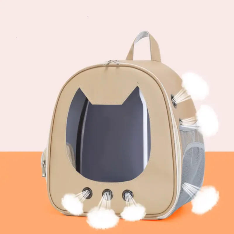 Description Picture 4 of itemPet Backpack For Dog & Cat, Breathable Cat Backpack For Outdoor Travel, Portable Dog Carrier Bag