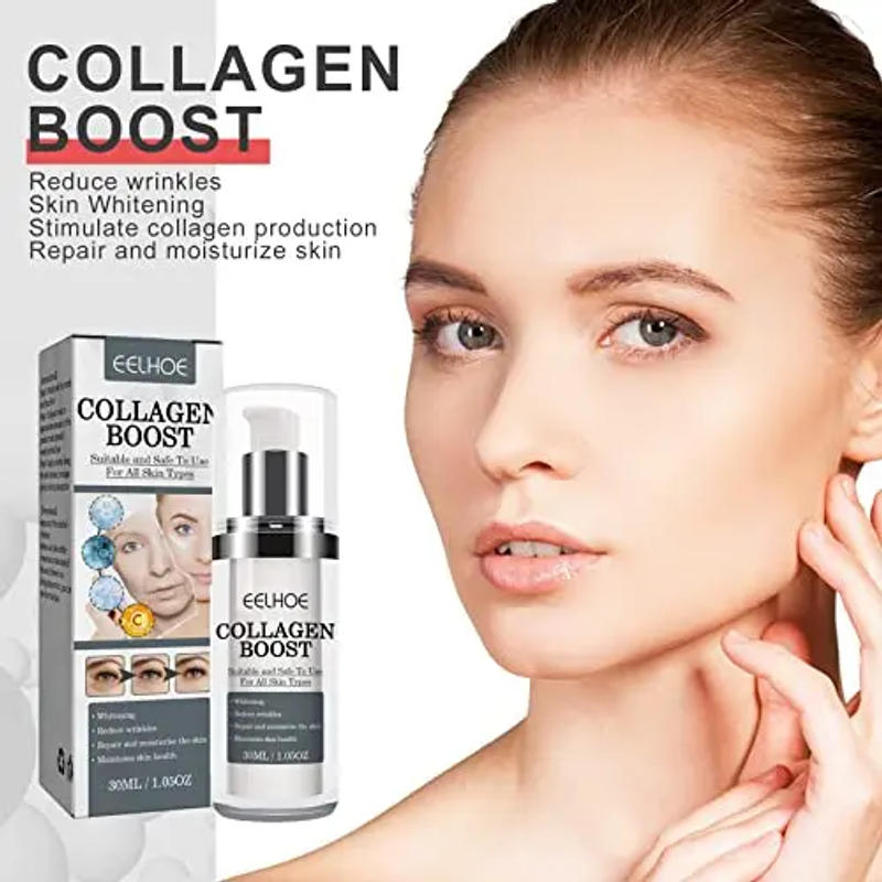 Description Picture 3 of item4 Bottles Quickly Remove Wrinkles EELHOE Women Collagen Boost Facial Cream Anti-Aging Serum Rejuvenecimiento Facial Serum
