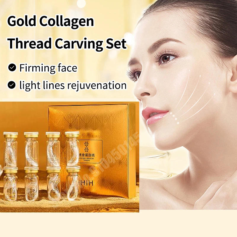 Description Picture 2 of itemProtein Thread Lifting Set Face Filler Absorbable Collagen Protein Thread Firming Anti-aging Smoothing Firming Moisturizing