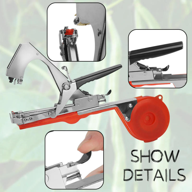 Description Picture 3 of itemNuoDunco Tying Machine Plant Garden Plant Tying Tool Tape Machine for Flower Vegetable Grape Tomato Cucumber +10 Rolls Tapes Set