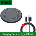 Wireless Charger Pad For Samsung Galaxy S20 S10 S9 S8 Note Fast Charging Dock Station For iPhone 14 13 12 11 Pro Xs Max X 8 Plus