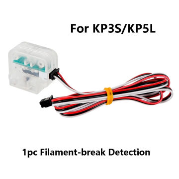 Kingroon KP3S KP5L Extruder Parts Heatbreak Heated Block Silicon Case Thermistor DIY Spare Fan for Kingroon KP3S pro/ Pro S1