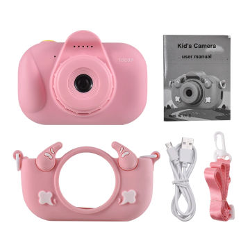 1080P Kids Digital Camera 12MP HD Children Kids Selfie Camera 2.0-inch IPS Screen for Children Age 3-12 Year Old Boys Girls