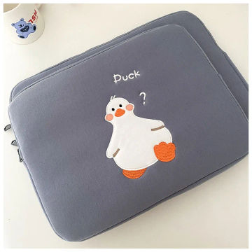 Cute Laptop Sleeve Bags 11 12 13.3 13.6 14 15.6 Inch Computer Case Bag Zipper Notebook Pouch for Ipad Macbook Huawei Lenovo HP