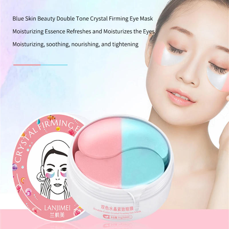 Description Picture 6 of itemCrystal Moisturizing Skin Care Remove Dark Circle Eye Care Eye Mask Two-color