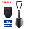 WORKPRO Military Shovel Tactical Folding Shovel Outdoor Camping Spade Survival Emergency Tools