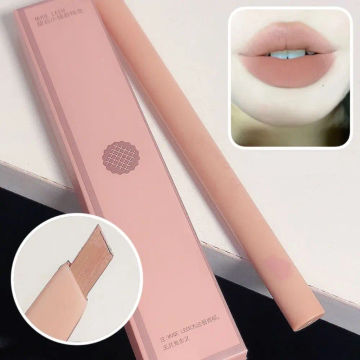 1Pcs Matte Smooth Lip Liner Pen Makeup Waterproof Lasting Contouring 3D Lips Lip Stick Pencil Nude Pink Lip Tint Lips Cosmetic