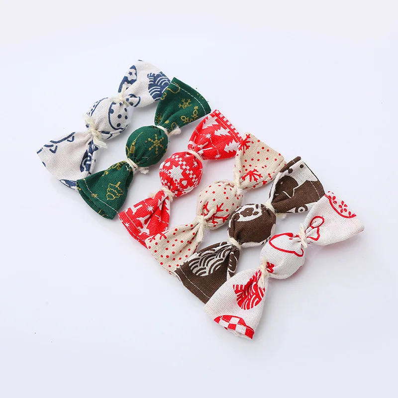 Description Picture 4 of itemCat Toys Mint Candy Pet Accessories Cat Toys Swipe The Rolling Christmas Bell Candy Toy Kitten Pet Supplies Japanese Style