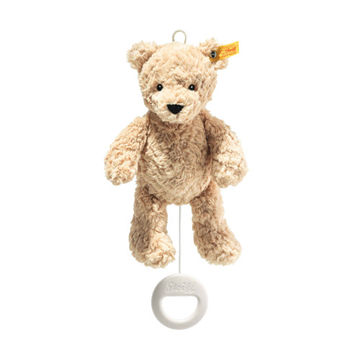 Jimmy Teddy Bear Musical Pull Toy, 10 Inches, EAN 242458