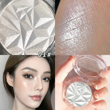 New Highlighter Powder Contains Pearl Moonshine Champagne Violet Shimmer Bronzers & Highlighters Face Makeup Stage Performance