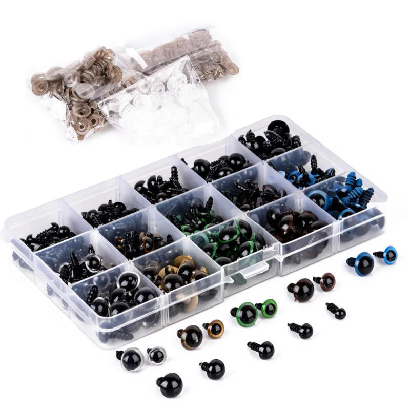 Description Picture 2 of item100pcs/set New Glass Eyes 2mm/3mm/4mm Needle Felting Animals Bears Rabbit Dog Dolls Animal Eyes for DIY Dolls Toy Accessories