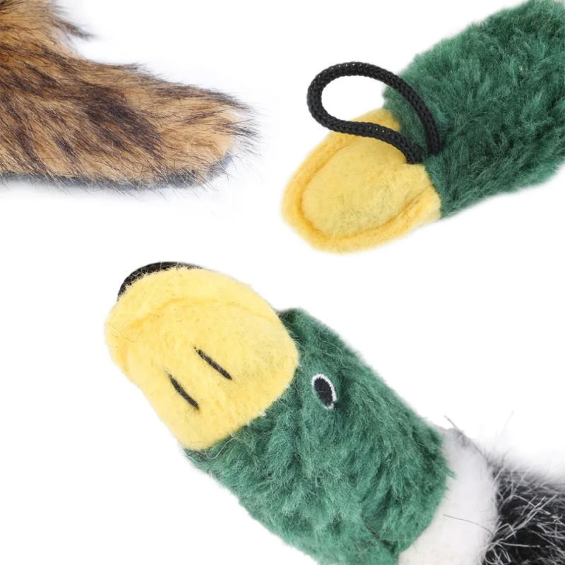 Description Picture 5 of item2022 Classic Pet Dog Toys Stuffed Squeaking Duck Dog Toy Plush Puppy Honking Duck for Dogs pet chew squeaker squeaky Toy