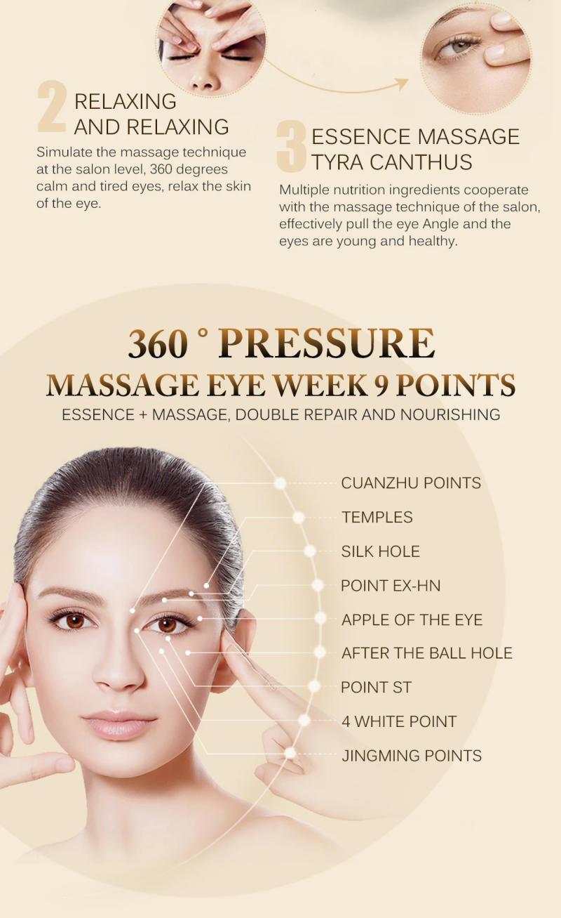 Description Picture 5 of itemAnti-Wrinkle Eye Serum Remove Eye Bags Remove Dark Circles Moisturizer Whitening Reduce Fine Lines Roller Massager Skin Care