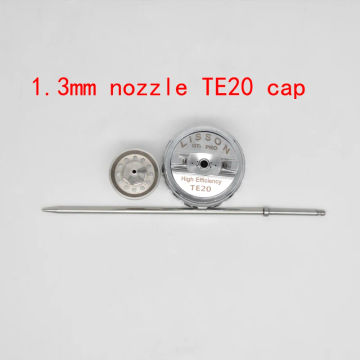 HVLP spray gun accessories gti pro lite nozzle kit TE20 cap T110 cap 1.3mm/1.8mm nozzle professional spray gun parts