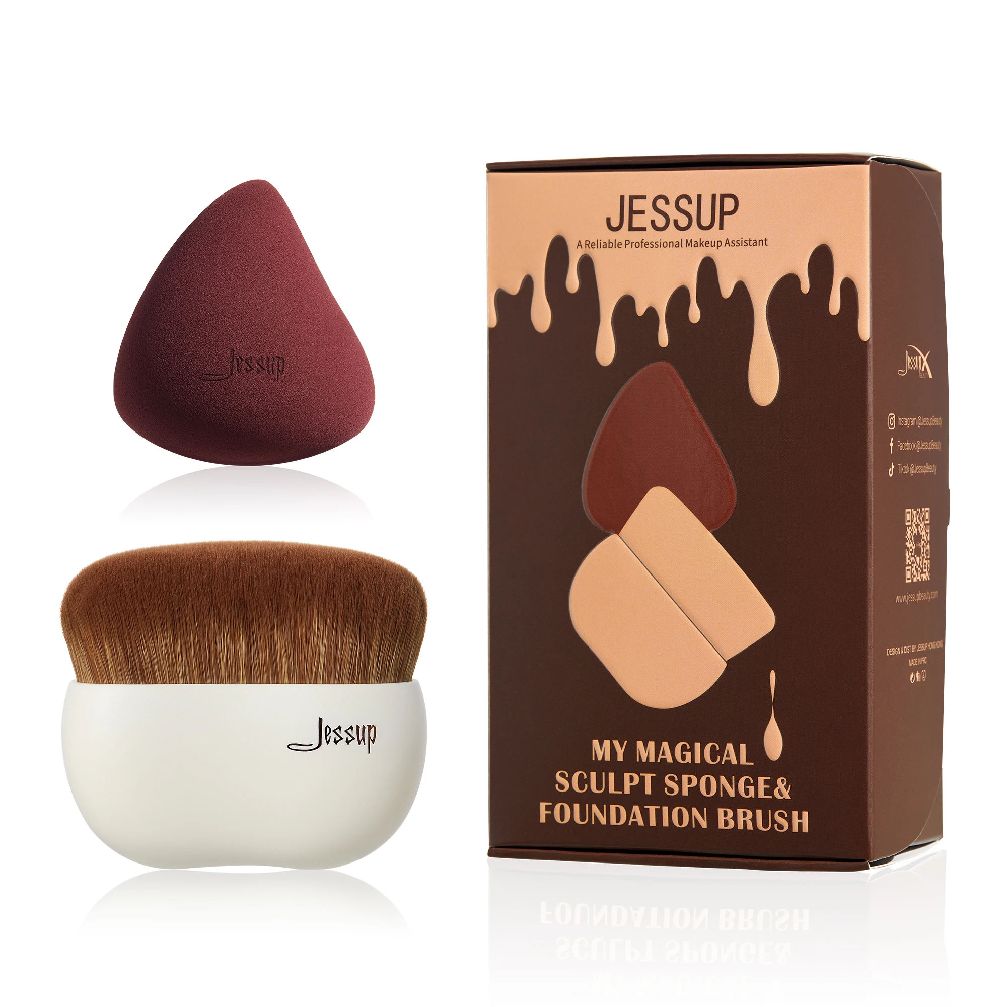 Jessup Makeup Brush Foundation