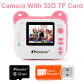 32G Card Pink Camera