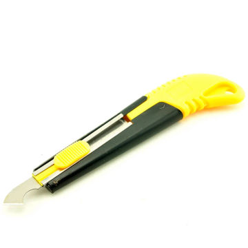 Unpacking Knife PVC Acrylic Plastic Sheet Perspex Cutter Hook Cutting Tool with 10 Spare Blades