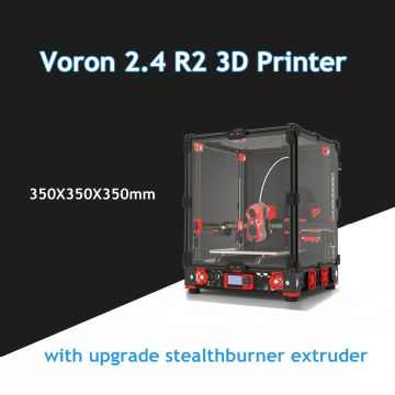 Voron 2.4 R2 350mm Unassembled 3D Printer Machine Kit With Customized Color R2 CNC + ABS Parts