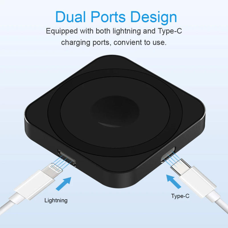 Description Picture 3 of item3-in-1 wireless charger for iwatchs9 watch charging standapplewatch stand ultra2 apple 15 fast charging iPhone magnetic magsafe