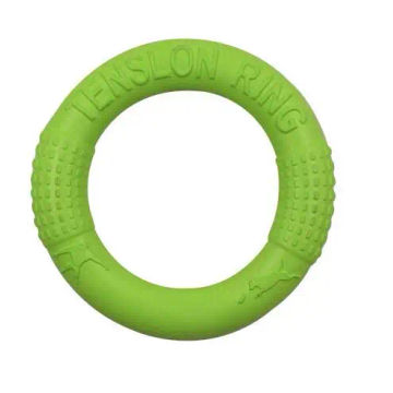 18CM Pet Flying Discs EVA Dog Training Ring Puller Resistant Bite Floating Toy Puppy Outdoor Interactive Game Playing Products