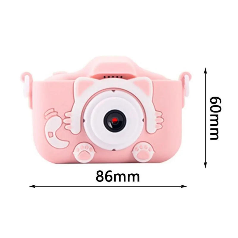 Description Picture 3 of itemChildren Lanyard Outdoor 2000W Pixel HD Camera SLR Digital Camera Dual Cameras Camera Toys