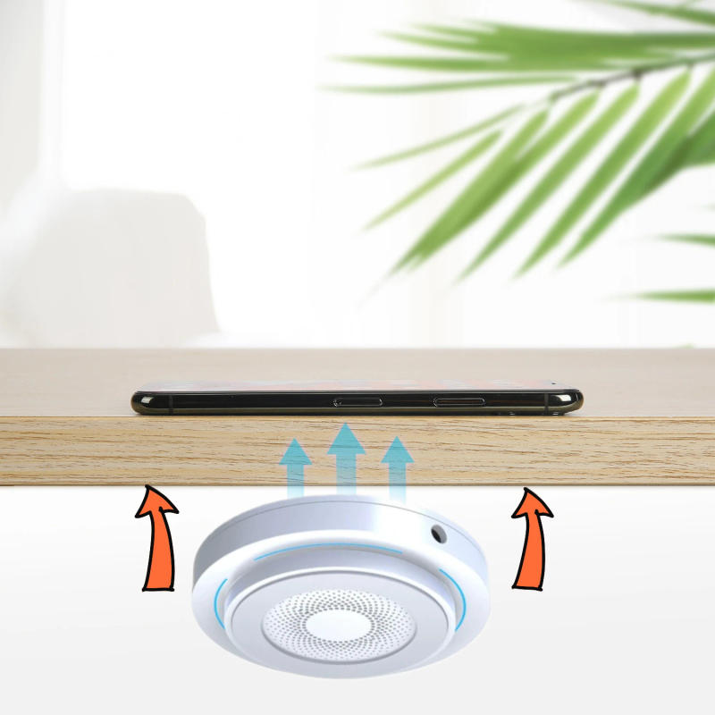 Description Picture 2 of itemTable Induction Charger Invisible Qi Wireless Charging Base Built in Desk Wireless Charger Long Distance 10mm for IOS Android