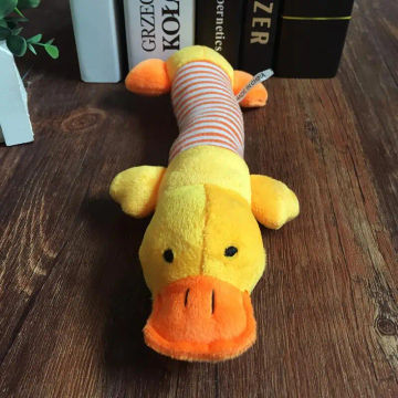Pet Play Toys Pet Dog Puppy Cat Squeaker Quack Sound Throw Toy Chew Play Interactive Toys Elephant Duck Pig