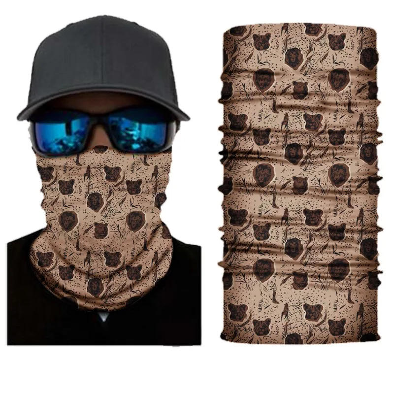 Description Picture 6 of itemCycling Face Scarf Bandana Half Mask Neck Hiking Sports Ice Silk Sun Protection Fishing MTB Bicycle Bike Headband