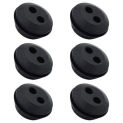 5/6pcs Rubber Grommet 2 Holes Fuel Tank Seal Grommet Fuel Tank Rubber Grommet Used for Hedge Trimmer Brush Cutters