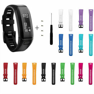 Silicone Soft Wristband Bracelet Straps Replacement for  Vivosmart HR