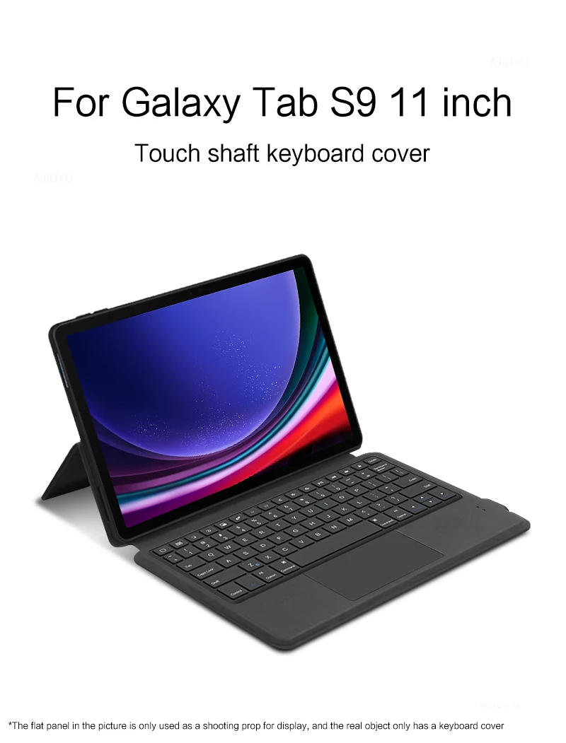 Description Picture 2 of itemAJIUYU Keyboard Case For Samsung Galaxy Tab S9 11 inch 2023 Tablet SM-X710 X716B X718U Smart Cover TrackPad TouchPad Keyboards