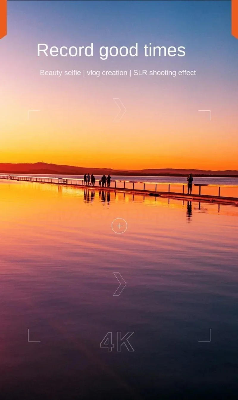 Description Picture 3 of item48M HD Digital Cameras 2.8 Inch IPS Screen Portable Instant Photo Camera 18X Zoom Dual Lens Child Camera Photographic Camcorder