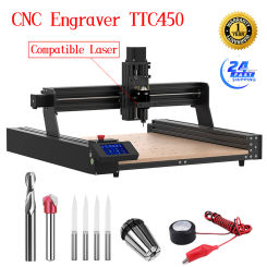 Twotrees CNC Laser Engraver TTC450 3 Axis with Offline Controller GRBL Control DIY Wood PCB Milling Cutting Engraving Machine