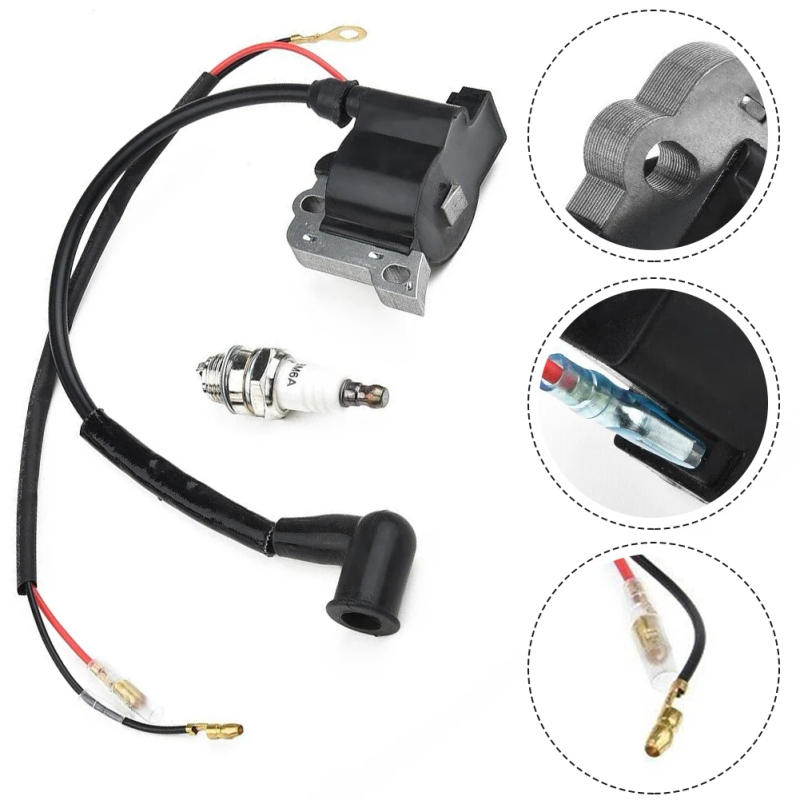 Description Picture 3 of itemFor ECHO Ignition Coil Cut The Grass SRM-210 SRM-225 A411000131 Alloy C230 Fit For ECHO For Shindaiwa Brand New