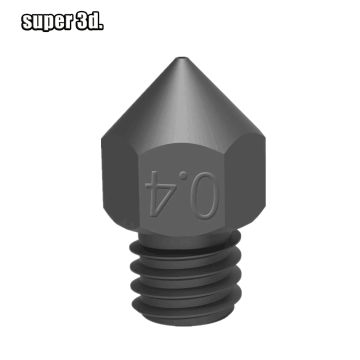 0.2/0.3/0.4/0.5/0.6/0.8/1.0mm CHT MK8 Hardened Steel Nozzle Brass High Flow 3D Printer Part MK8 CHT Nozzle For Ender 3 CR10 KP3S