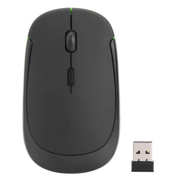 2.4G Wireless Mouse USB 2.0 Receiver Super Slim Mini Cute Optical Wireless Mouse USB Right Scroll Mice for Laptop PC Video Game
