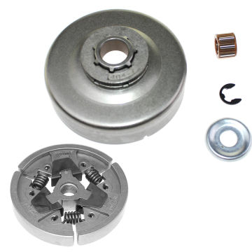 Clutch +Clutch Drum Rim Sprocket Kit .404”7T  For Stihl 064 066 MS640 MS650 MS661 1122 007 1002 1122 160 2002  1122 160 2005