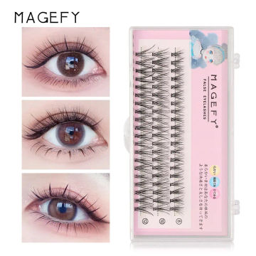 Magefy Cross-Border Hot Selling Hair Eyelashes 0.07 Natural Cute Mixed Pack of 60