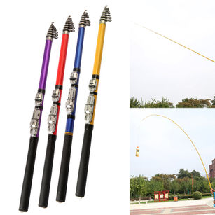 1.5m/1.8m/2.1m Outdoor Telescopic Fiber Reinforced Plastics Sea Fishing Rod