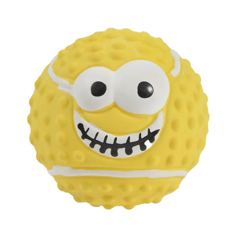 Description Picture 5 of itemPet Dog Toy Interactive Rubber Balls Pets Dog Cat Puppy Cute Cartoon Big Eyeball Dog Makes Noises and Nibbles Toys