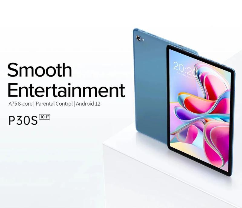 Description Picture 4 of itemTeclast P30S Tablet 10.1 Inch 1280x800 IPS Android 12 4GB RAM 64GB ROM MT8183 8 cores GPS Type-C 6000mah Metal