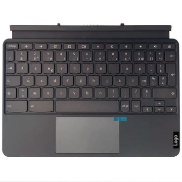 100% New Original  10.1 Tablet Keyboard For Lenovo Tab CT-X636F Ideapad Duet Chromebook Spanish Italian French US UK Layout