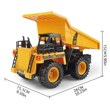 Remote Car Control Dump Truck Engineering Sand Truck