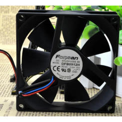 New Cooler Fan for Delta FONSAN DFB0912H 12V 0.30A 2-wire Cooling Fan 9CM 9025 90*90*25MM